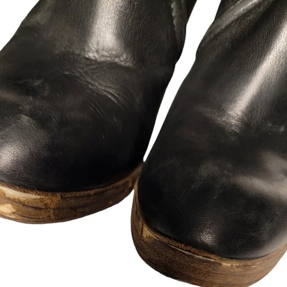 Michael Kors Black Leather Tall Boots Knee High Riding Boots Size 6.5 - Picture 7 of 7